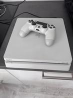 PS4 Slim Wit + 1 Controller, Spelcomputers en Games, Spelcomputers | Sony PlayStation 4, Ophalen, Met 1 controller, Slim, 500 GB
