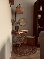 Bamboe Tafeltje Decoratief, Huis en Inrichting, Tafels | Bijzettafels, Minder dan 55 cm, Gebruikt, Rechthoekig, Hout