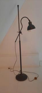 Leeslamp geborsteld staal, Ophalen of Verzenden, Zo goed als nieuw, Metaal, 100 tot 150 cm