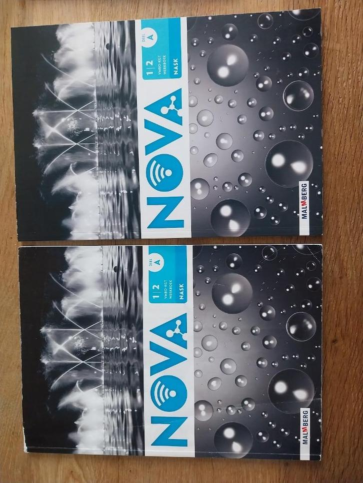 2x Malmberg NOVA NASK 1-2 VMBO KGT Werkboek A nieuw gebrui, Boeken, Schoolboeken, Nieuw, Natuurkunde, VMBO, Ophalen of Verzenden