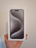 Apple Iphone 15 Pro Max 1TB, White Titanium, Telecommunicatie, Mobiele telefoons | Apple iPhone, Nieuw, 1 TB, Ophalen of Verzenden