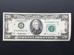 Verenigde Staten | 20 dollar, Ophalen of Verzenden, Noord-Amerika, Los biljet