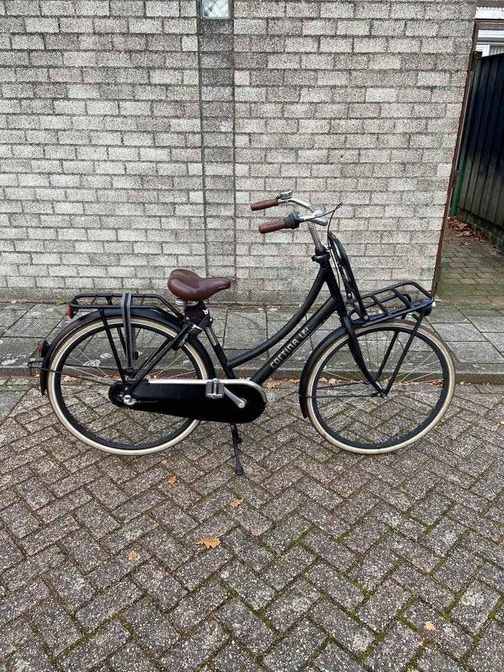 Omafiets Cortina U4 Transporter, Fietsen en Brommers, Fietsen | Dames | Omafietsen, Gebruikt, 50 tot 53 cm, Versnellingen, Ophalen