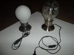 Twee gloeilamp schemerlamp, Huis en Inrichting, Lampen | Losse lampen, E27 (groot), Gloeilamp, Ophalen