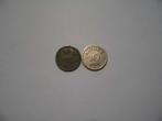 2 munten Noorwegen 10 ore 1942/1956, Ophalen of Verzenden, Overige landen, Setje