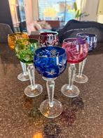 Boheemse kristal glazen, Ophalen of Verzenden, Zo goed als nieuw, Overige typen