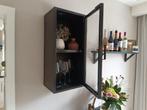 Pronto Carpino Wandmeubel / Wandkast + Wandplank, Ophalen of Verzenden, Zo goed als nieuw, 25 tot 50 cm, Glas