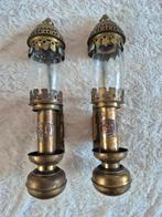 Antieke Trein/Koets Lantaarn, Antiek en Kunst, Ophalen of Verzenden, Koper of Brons