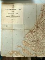 Oude Automobiel Kaart van Nederland, Gelezen, Ophalen of Verzenden, Landkaart, 1800 tot 2000