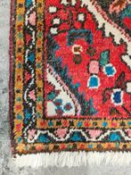 Handgeknoopt Perzisch wol Mini Hamadan tapijt 42x59cm, Persian Perzisch vintage oosters hype, 50 tot 100 cm, Ophalen of Verzenden
