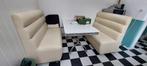 American diner bank en tafel set, Huis en Inrichting, Complete eetkamers, Ophalen, Gebruikt, Minder dan 4 stoelen