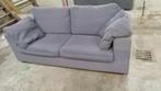 Grijze stoffen tweezitter, Ophalen, Gebruikt, Driepersoons, 75 tot 100 cm