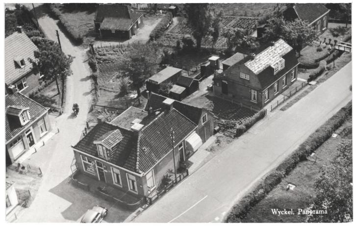 910748 Wyckel 1951 Luchtfoto F Nette oude kaart Onbeschreven, Verzamelen, Ansichtkaarten | Nederland, Ongelopen, Friesland, 1940 tot 1960