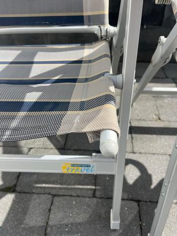 2 Campingstoelen - Gebruikt beschikbaar voor biedingen