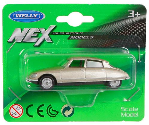 Welly: Citroen DS23 Grijs, Kinderen en Baby's, Speelgoed | Speelgoedvoertuigen, Nieuw, Ophalen of Verzenden