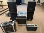 Kompleet muziekinstallatie (mengpaneel, speakers, snake,etc), Gebruikt, 120 watt of meer, Front, Rear of Stereo speakers, Ophalen