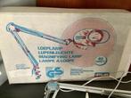 Vintage ATLAS loeplamp 40 watt verlichting klembaar in doos, Ophalen of Verzenden, Zo goed als nieuw, Loeplamp