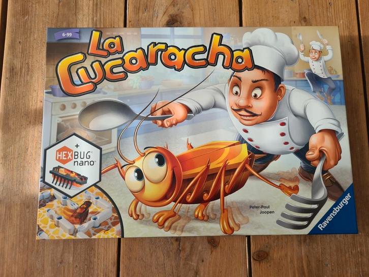 La Cucaracha, Hobby en Vrije tijd, Gezelschapsspellen | Bordspellen, Zo goed als nieuw, Een of twee spelers, Drie of vier spelers