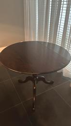 Ronde tafel inklapbaar, Antiek, Gebruikt, 50 tot 100 cm, 75 cm of meer