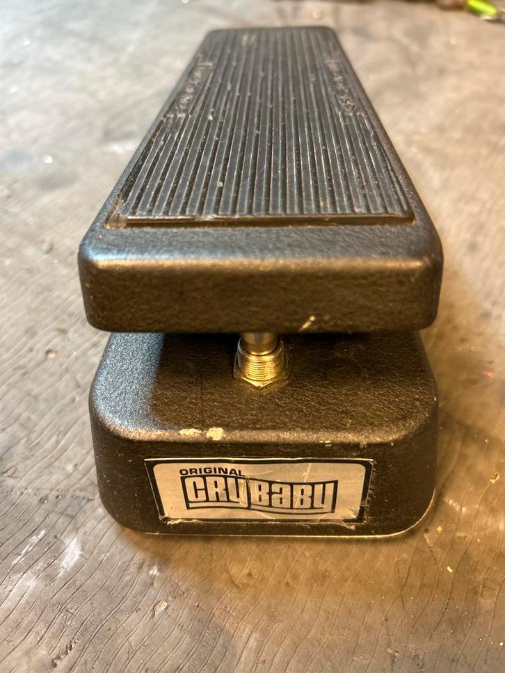 Dunlop GCB-95 Crybaby Wah - Eind jaren 80 laag serienummer, Muziek en Instrumenten, Effecten, Gebruikt, Wah Wah, Ophalen of Verzenden