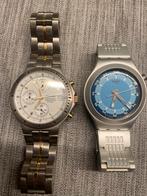 Pulsar Titanium Chronograaf & Swatch Horloge, Overige merken, Gebruikt, Staal, Polshorloge