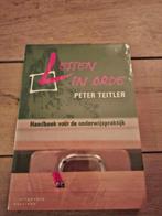 Peter Teitler - Lessen in orde, Sociale wetenschap, Nieuw, Ophalen of Verzenden, Peter Teitler