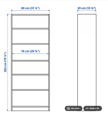 Kast Billy Ikea - afbeelding 2