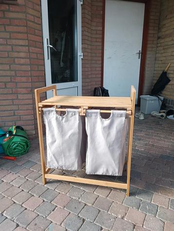Wasmand 2 zakken bamboe  beschikbaar voor biedingen