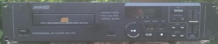 CD speler met pitch-control 19 inch, Audio, Tv en Foto, Cd-spelers, Refurbished, Overige merken, Ophalen of Verzenden
