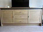 Dressoir & Salon tafel, Huis en Inrichting, Kasten | Dressoirs, Ophalen, Gebruikt, Eikenhout, 50 tot 100 cm