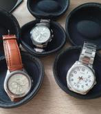 3 x Heren Horloges, Overige merken, Gebruikt, Staal, Verzenden