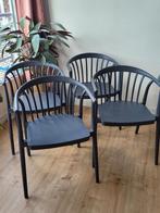 Stapelbare SKLUM Eetkamerstoelen / Tuinstoelen - Set van 4, Huis en Inrichting, Stoelen, Ophalen, Kunststof, Zo goed als nieuw