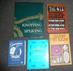 7 boeken over touw & knopen + 2 :, Boeken, Ophalen of Verzenden, Zo goed als nieuw, Watersport en Hengelsport