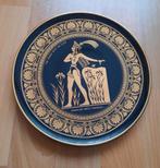 Vintage 24 karaats Grieks Bord, Antiek en Kunst, Antiek | Porselein, Ophalen of Verzenden