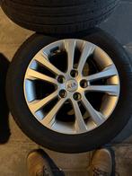 4x Kia Ceed JD Velgen met Zomerbanden205/55 R16+Sneeuwkettin, Ophalen, Gebruikt, 16 inch, Banden en Velgen