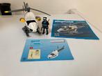Playmobil 5916 Politiehelikopter en 6923 politie motor, Kinderen en Baby's, Speelgoed | Playmobil, Ophalen, Gebruikt, Complete set