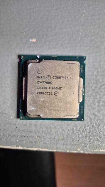 Intel i7-7700k Procesor beschikbaar voor biedingen