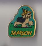 Samson en Gert pin TV, Verzamelen, Gebruikt, Niet vindbaar, Niet vindbaar, Speldje of Pin