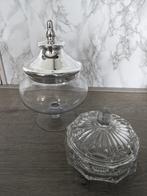 glazen schalen, Huis en Inrichting, Woonaccessoires | Schalen en Manden, Ophalen, Gebruikt, Schaal, Rond