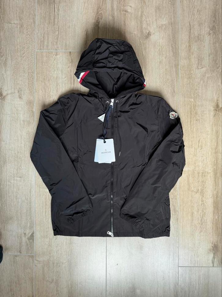 Moncler Grimpeurs Windbreaker Zomerjas, Kleding | Heren, Jassen | Zomer, Zo goed als nieuw, Zwart, Ophalen of Verzenden