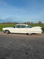 Cadillac sedan de ville 1959 zeer goede staat met LPG, Achterwielaandrijving, Zwart, Leder, 6400 cc