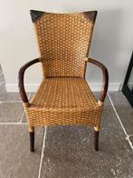 6 stuks Eetkamerstoel koloniale stijl, Huis en Inrichting, Stoelen, Ophalen, Gebruikt, Overige kleuren, Riet of Rotan
