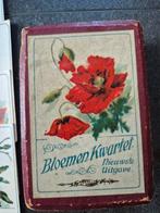 Bloemen kwartet, Verzamelen, Speelkaarten, Jokers en Kwartetten, Ophalen of Verzenden, Gebruikt, Kwartet(ten)