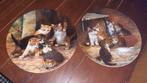 Vintage poezenbordjes, Antiek en Kunst, Ophalen of Verzenden