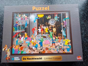 Legpuzzel, De Nachtwacht, 1000 stukjes.  beschikbaar voor biedingen