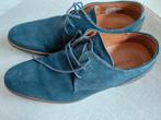 Van Lier blauwe suède schoenen, Blauw, Van Lier, Ophalen of Verzenden, Gedragen