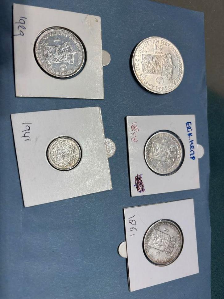 Nederlandse Munten voor 1945 - Diverse Waardes, Postzegels en Munten, Munten | Nederland, Losse munt, Overige waardes, Koningin Wilhelmina