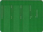 Lego Green Baseplate 24 x 32 with Three Driveways, Ophalen of Verzenden, Gebruikt, Losse stenen, Lego
