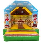 cowboy/cowgirl springkussen met plaatsen 75 euro, Ophalen, Zo goed als nieuw, Overige