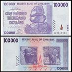 Zimbabwe 2008, biljetten van Miljoen, Biljoen,Triljoen (UNC), Verzenden, Zimbabwe, Setje